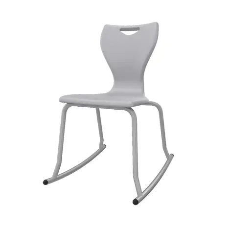 En Rock Educational Chair - Size 6 - Grey Frame - Cool Grey